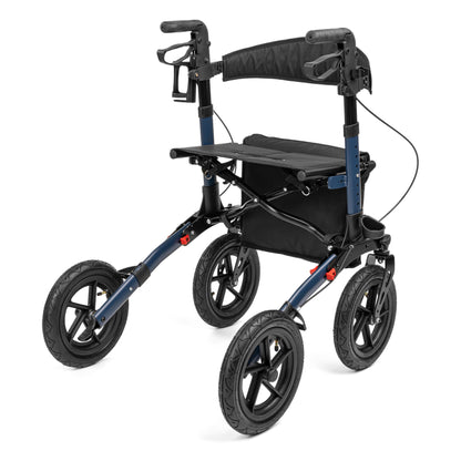 YOLA AIR - Aluminium rollator 4 wieler | Comfort op elk terein