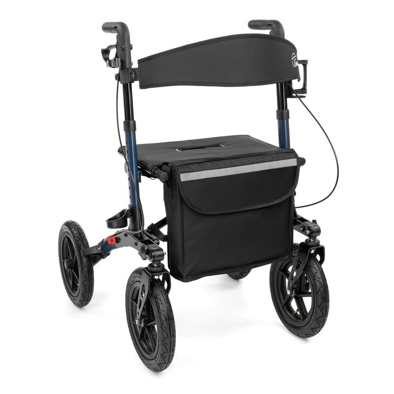 YOLA AIR - Aluminium rollator 4 wieler | Comfort op elk terein