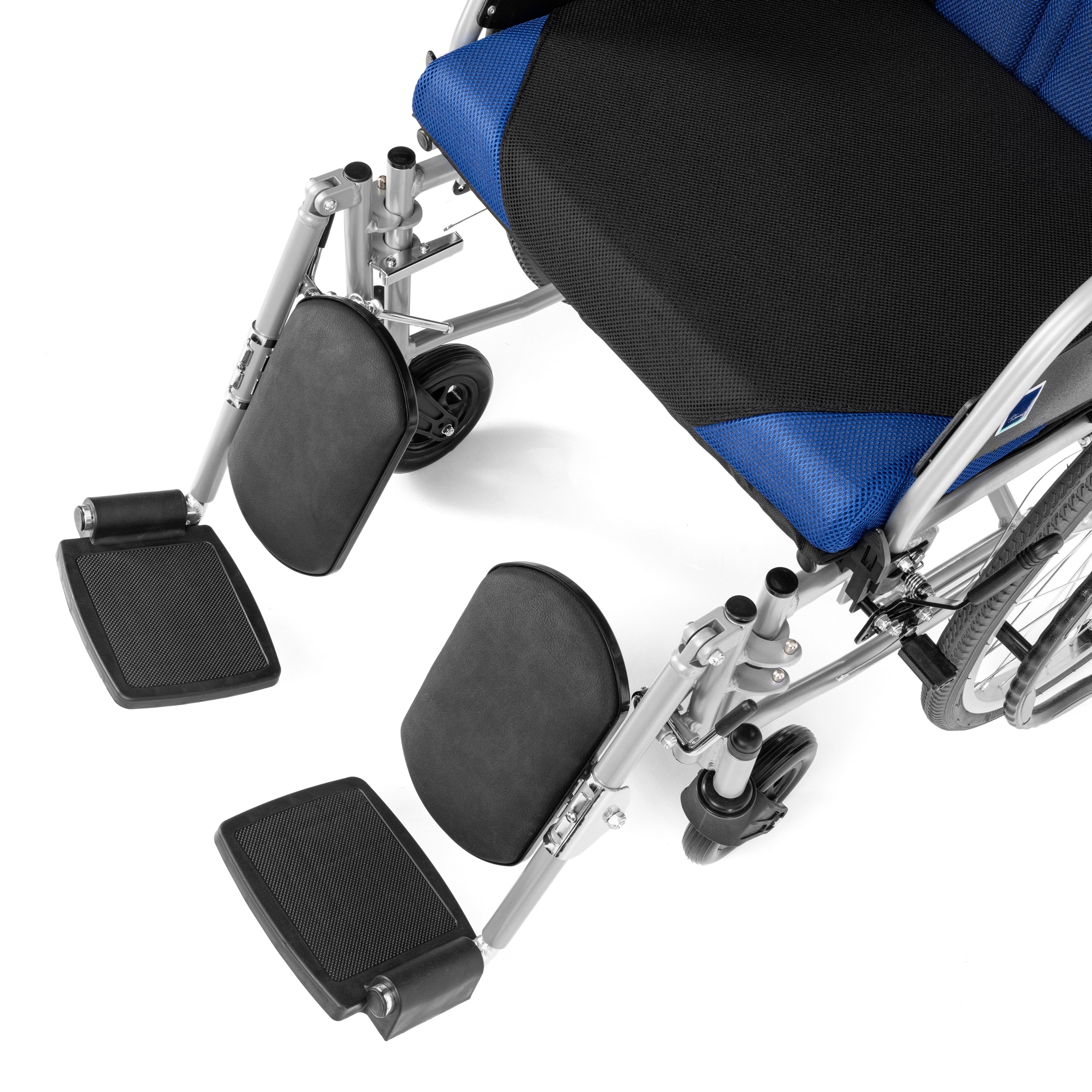 PREMIUM-TIM - Aluminium rolstoel met inklapbare rugleuning en afneembare bekleding