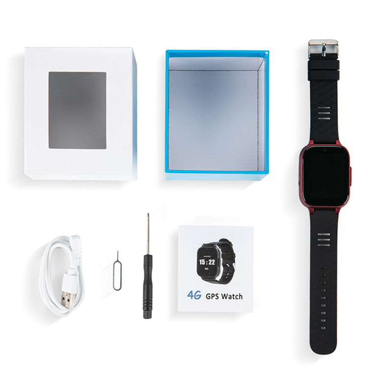 MobielVitaal SOS Seniorenhorloge – 4G GPS Alarmhorloge met Valdetectie & Simkaart