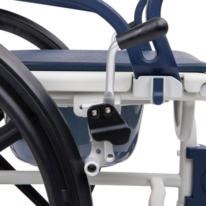 SANI-TIM 3-in-1 Rolstoel voor Toilet, Douche en Transport