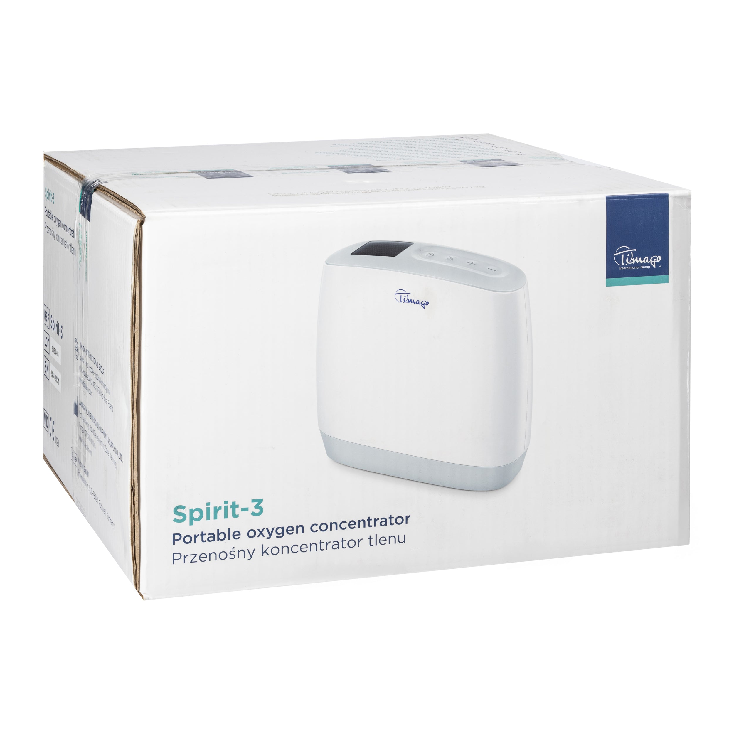 Draagbare zuurstof concentrator met keurmerk | Grote batterij