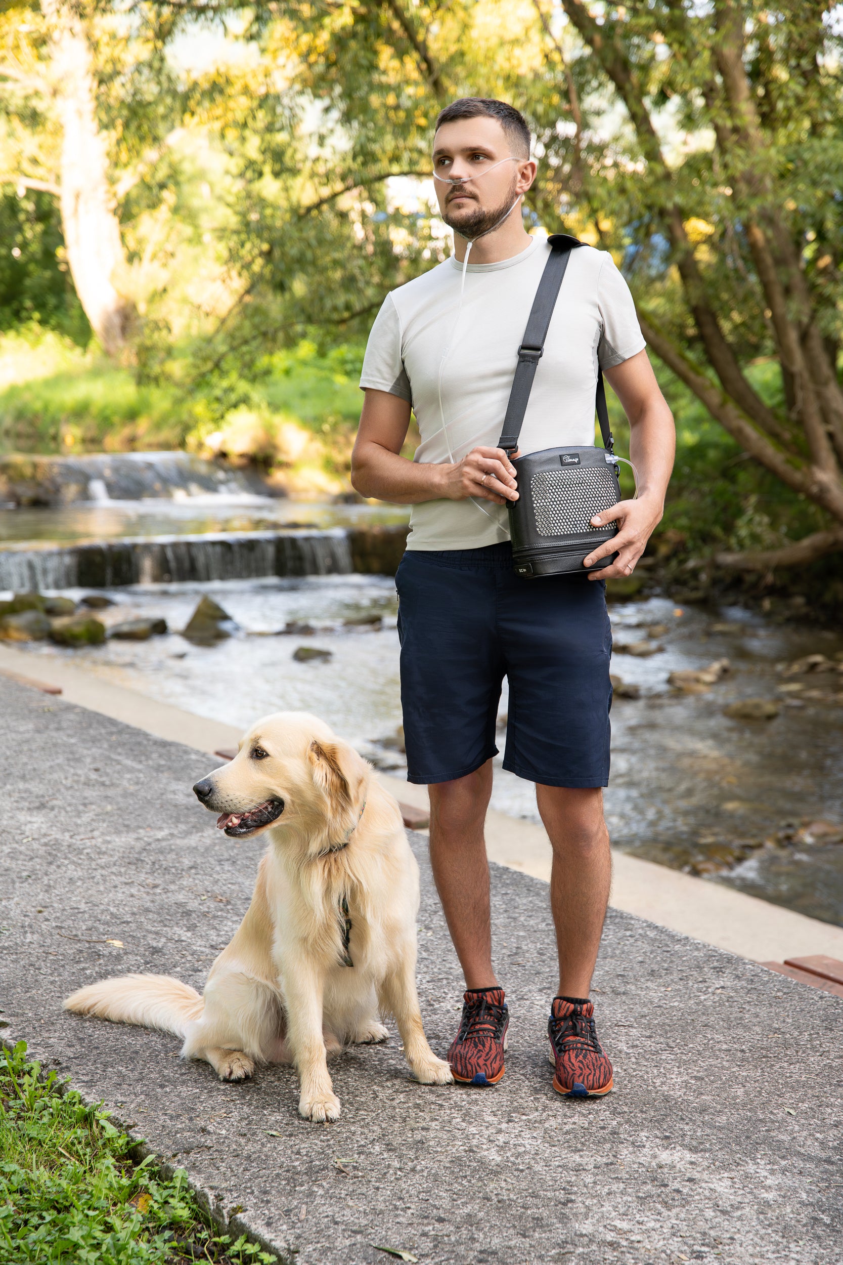 Draagbare zuurstof concentrator met keurmerk | Grote batterij