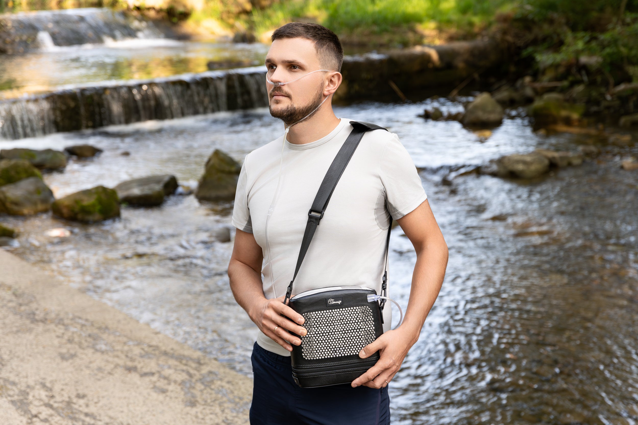 Draagbare zuurstof concentrator met keurmerk | Grote batterij