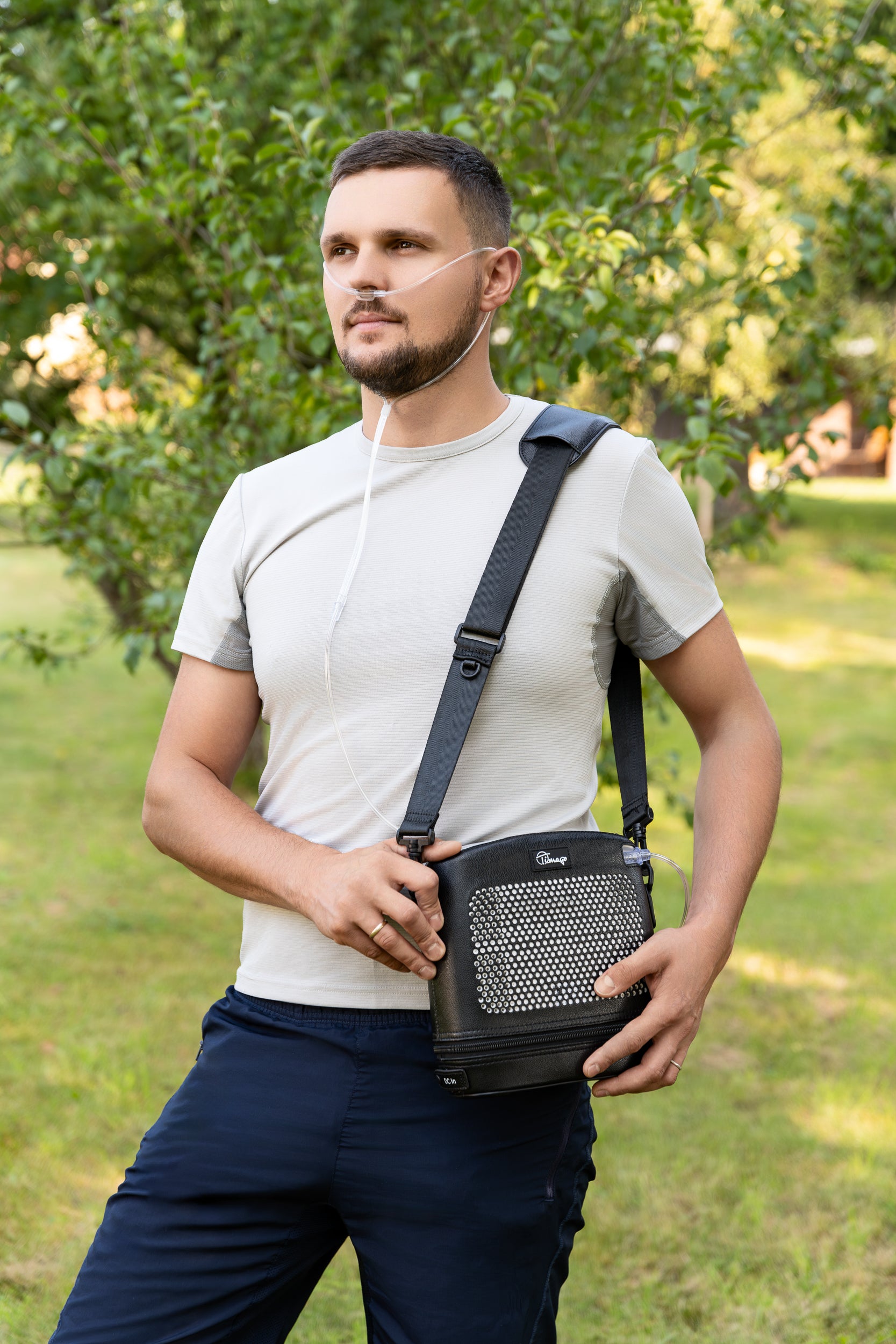 Draagbare zuurstof concentrator met keurmerk | Grote batterij