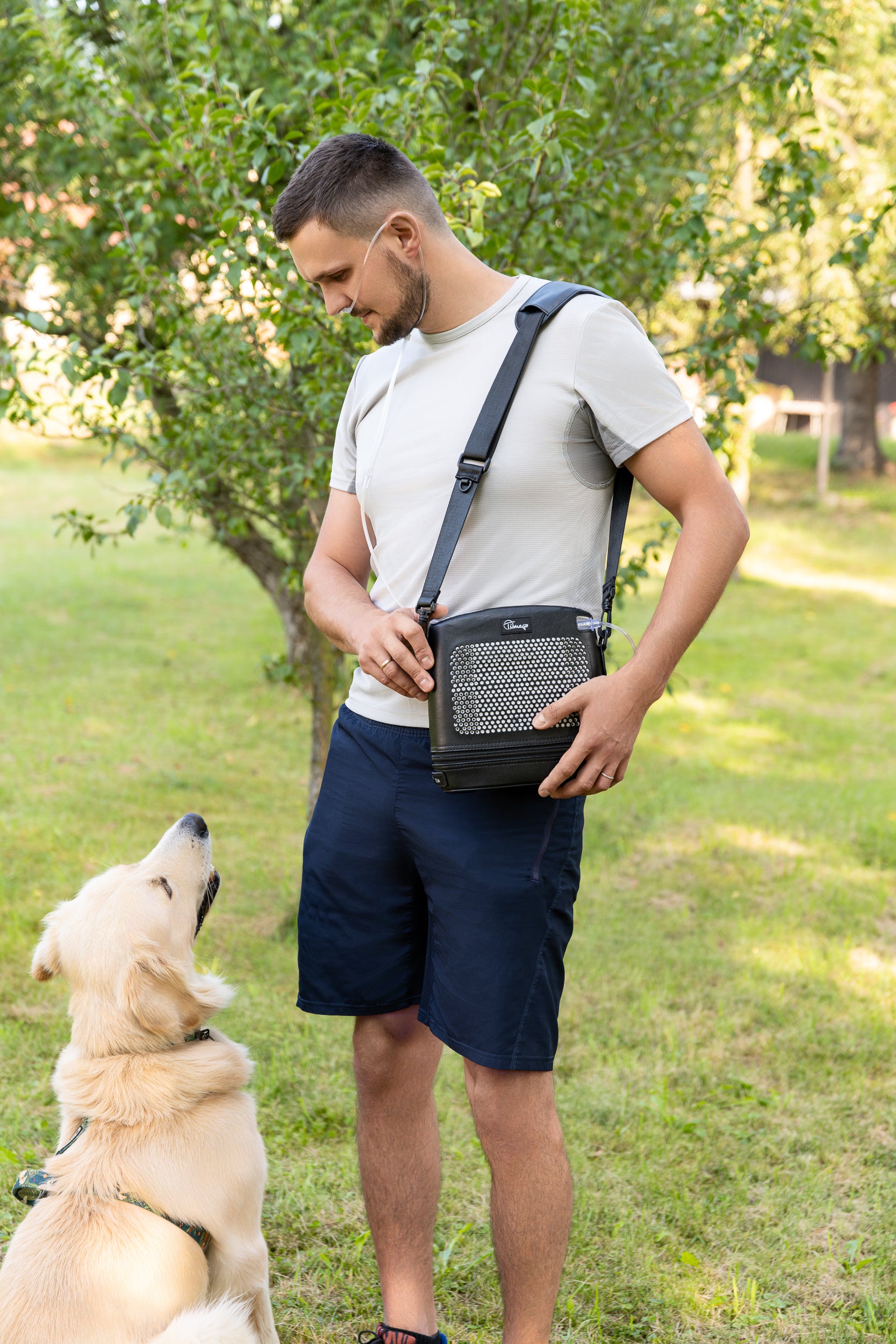 Draagbare zuurstof concentrator met keurmerk | Grote batterij
