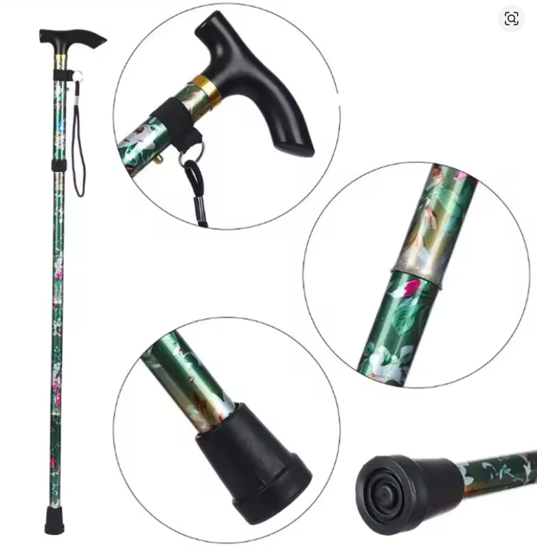 Mobielvitaal Premium wandelstok met print | Verschillende kleuren