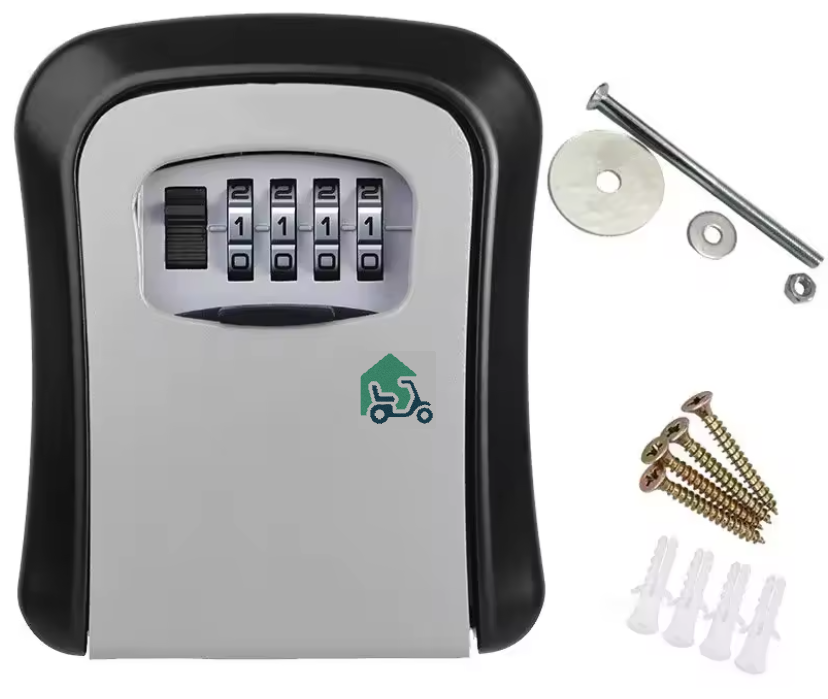 Sleutelkluisje met Code voor Buiten - Sleutelkastje Inclusief Wandmontage
