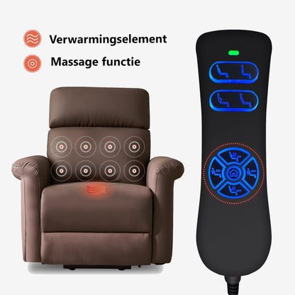 Relaxfauteuil Lisette Marineblauw