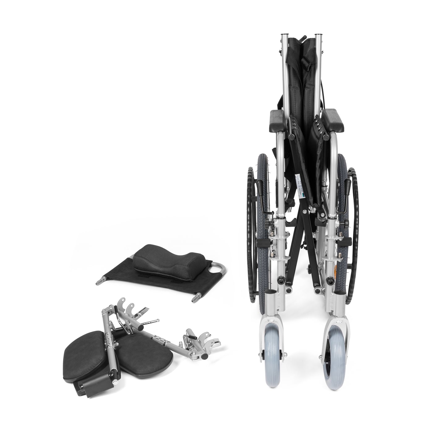 Stable-TIM: Comfortabele Lichtgewicht Rolstoel met Hoofd- en Rugondersteuning