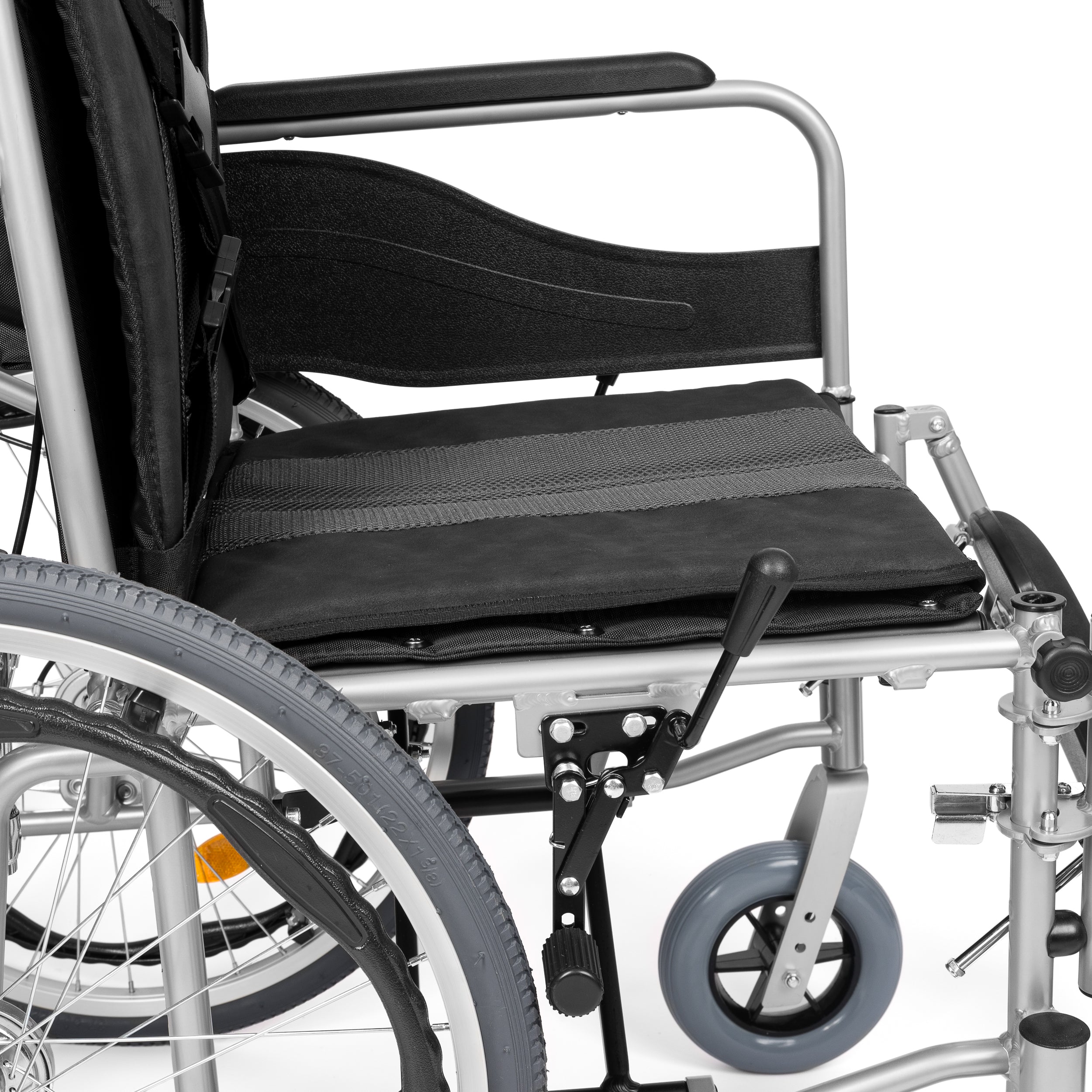 Stable-TIM: Comfortabele Lichtgewicht Rolstoel met Hoofd- en Rugondersteuning