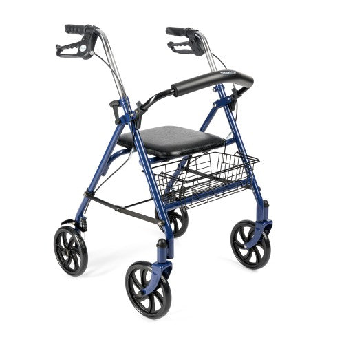 STELLA - stalen 4-wieler rollator