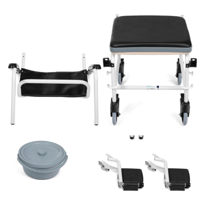 TRANSPORT-TIM - Transport rolstoel met toiletfunctie