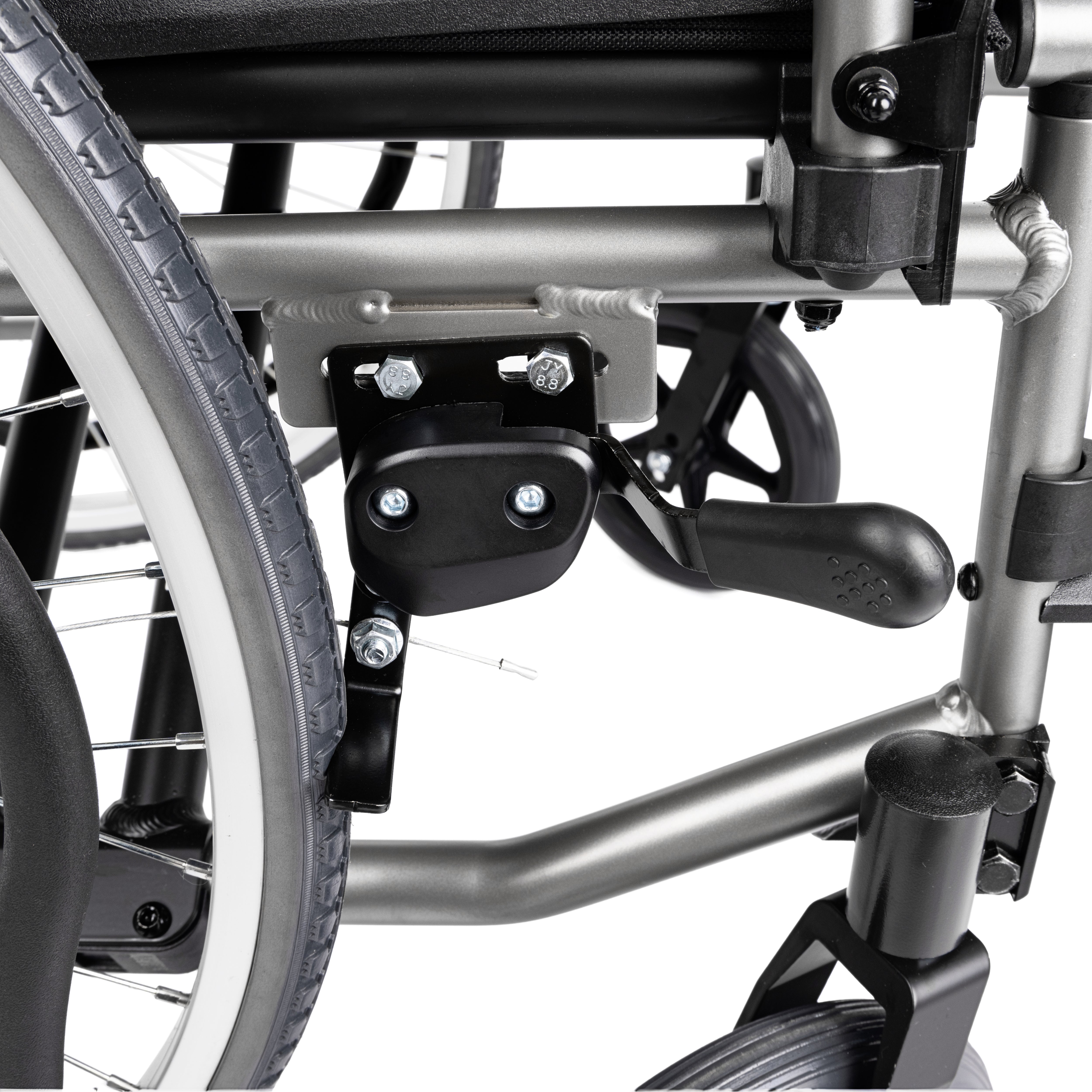 SIMPLE-TIM Aluminium Rolstoel – Comfortabel en Veilig voor Senioren