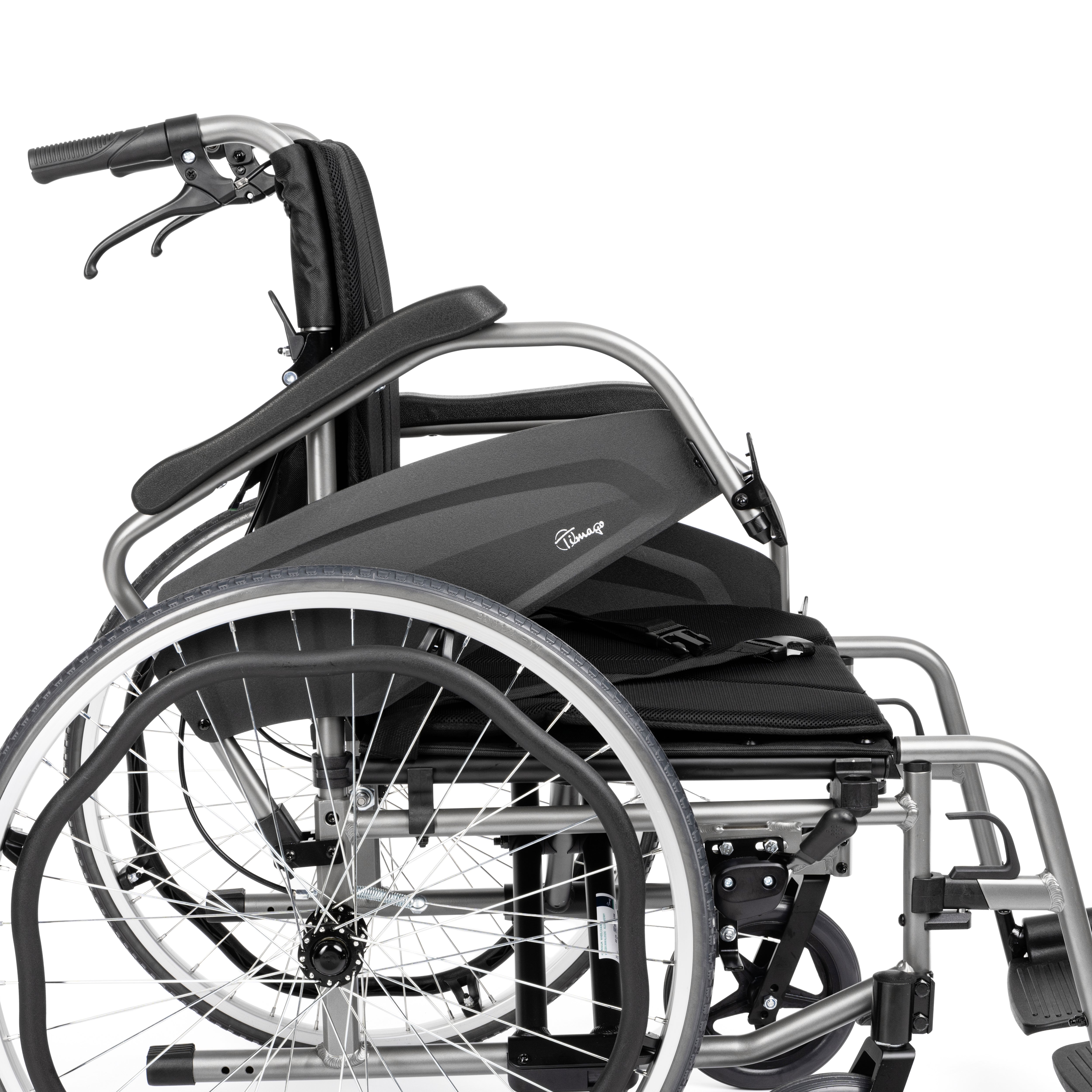 SIMPLE-TIM Aluminium Rolstoel – Comfortabel en Veilig voor Senioren