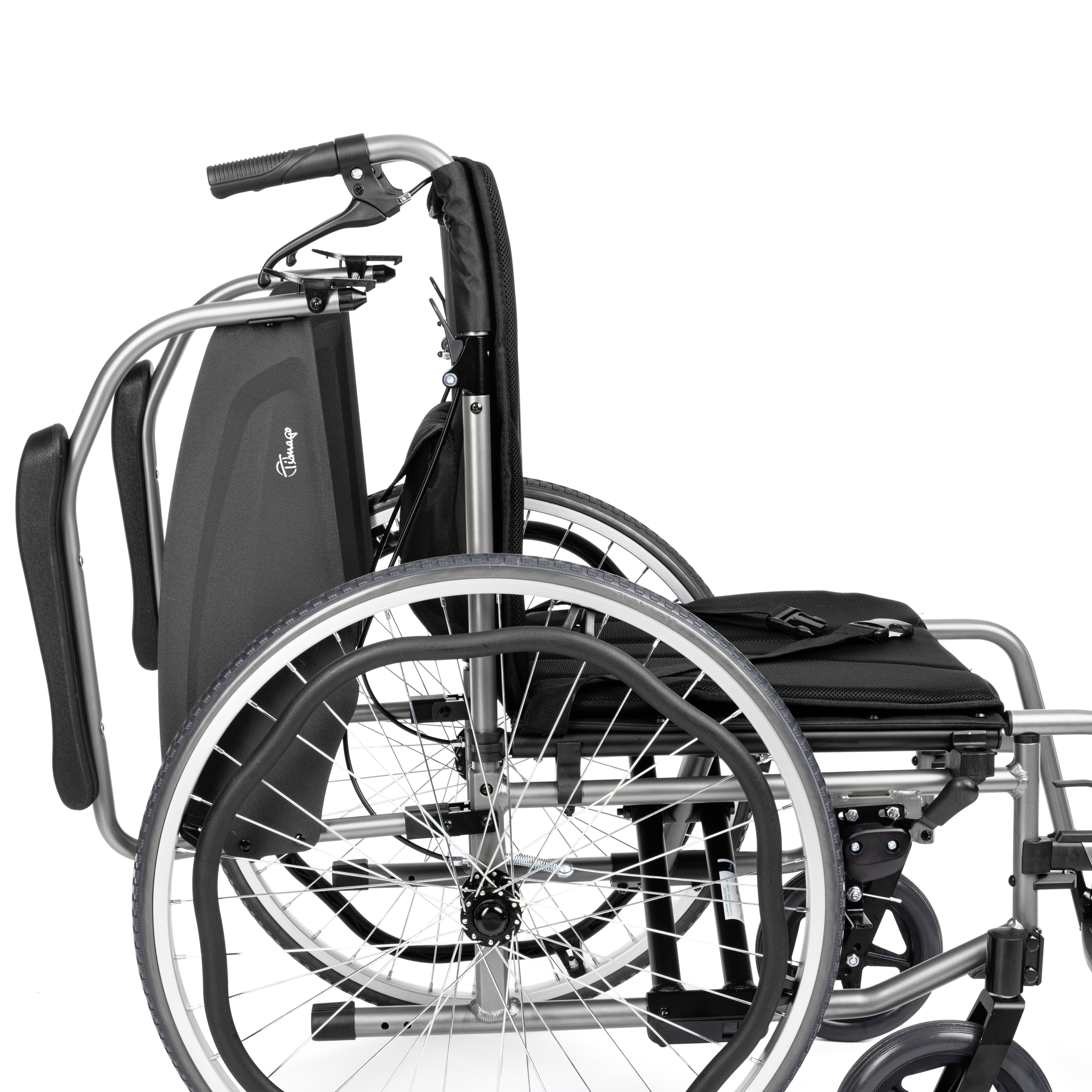 SIMPLE-TIM Aluminium Rolstoel – Comfortabel en Veilig voor Senioren