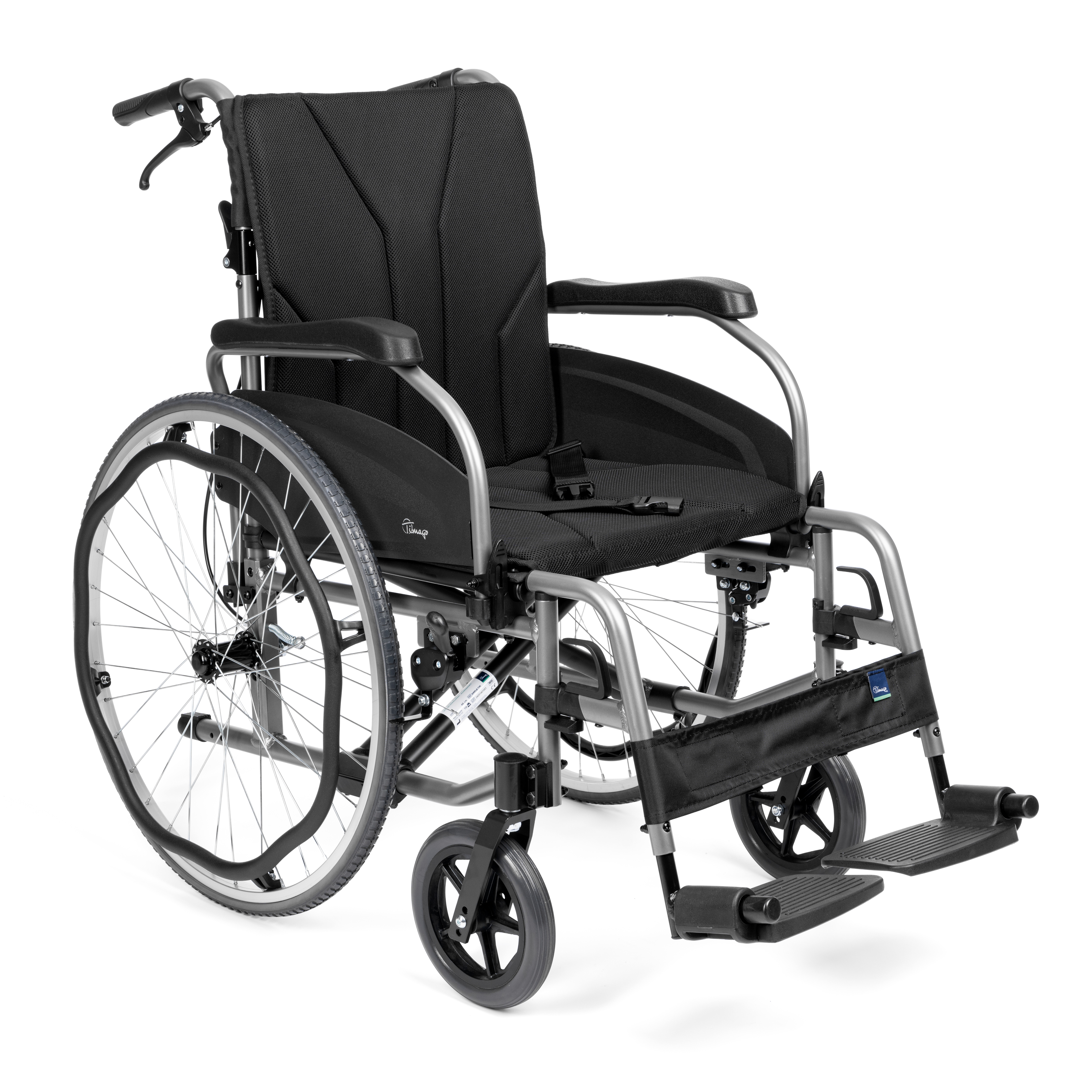 SIMPLE-TIM Aluminium Rolstoel – Comfortabel en Veilig voor Senioren
